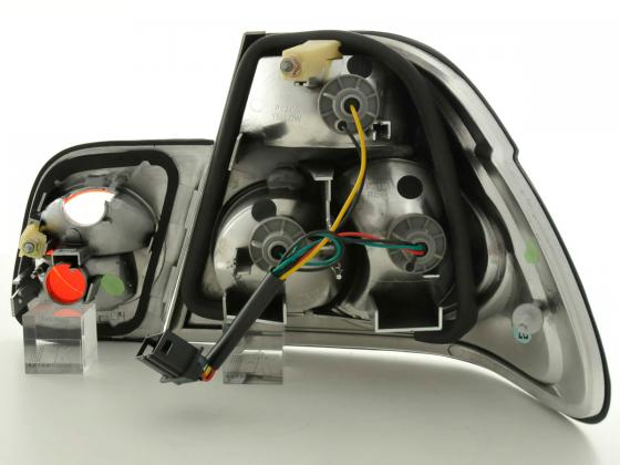 Rückleuchten Set BMW 3er Limo Typ E46 01-05 chrom Rückleuchten Set BMW 3er Limo Typ E46 01-05 chrom